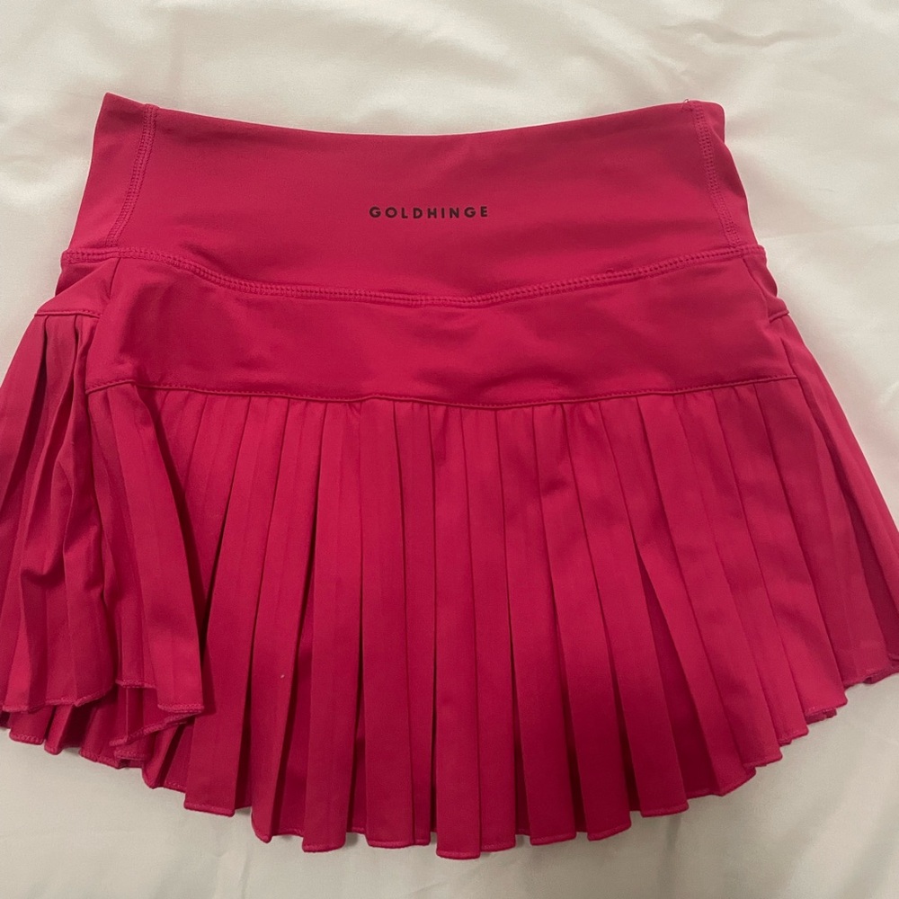 Hot Pink Goldhinge skirt